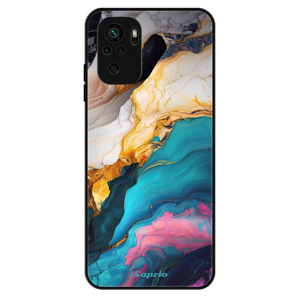Lesklé puzdro Exclusive iSaprio - Color Marble 21 - Xiaomi Redmi Note 10 / Note 10S