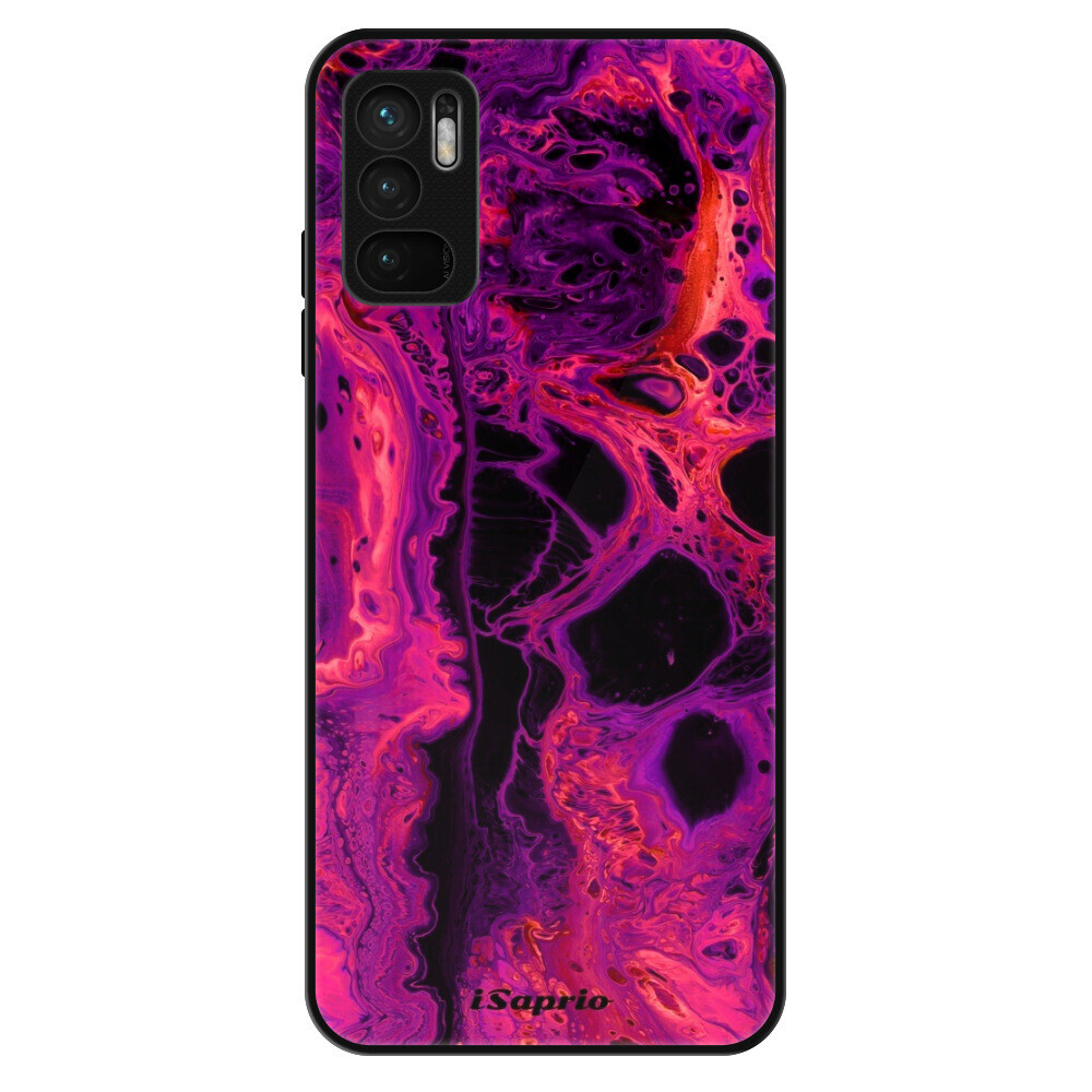 Lesklé puzdro Exclusive iSaprio - Abstract Dark 01 - Xiaomi Redmi Note 10 5G