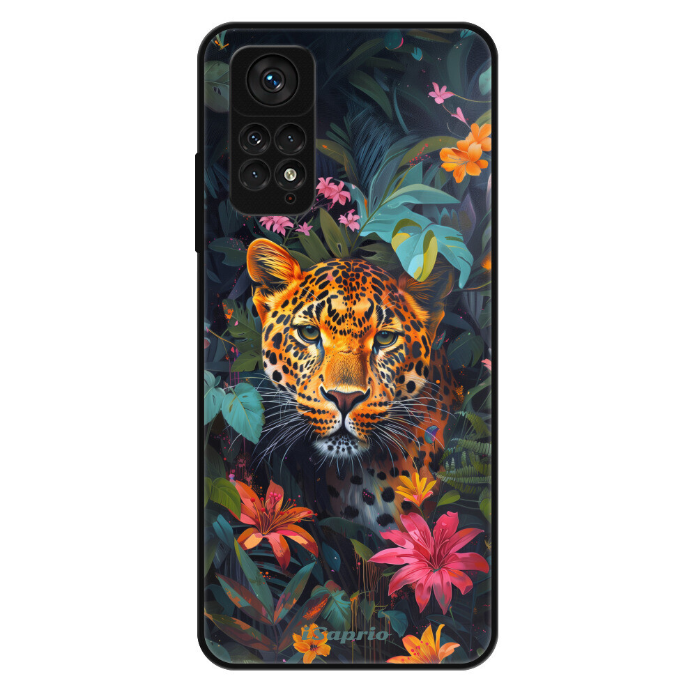Lesklé puzdro Exclusive iSaprio - Flower Jaguar - Xiaomi Redmi Note 11 / Note 11S