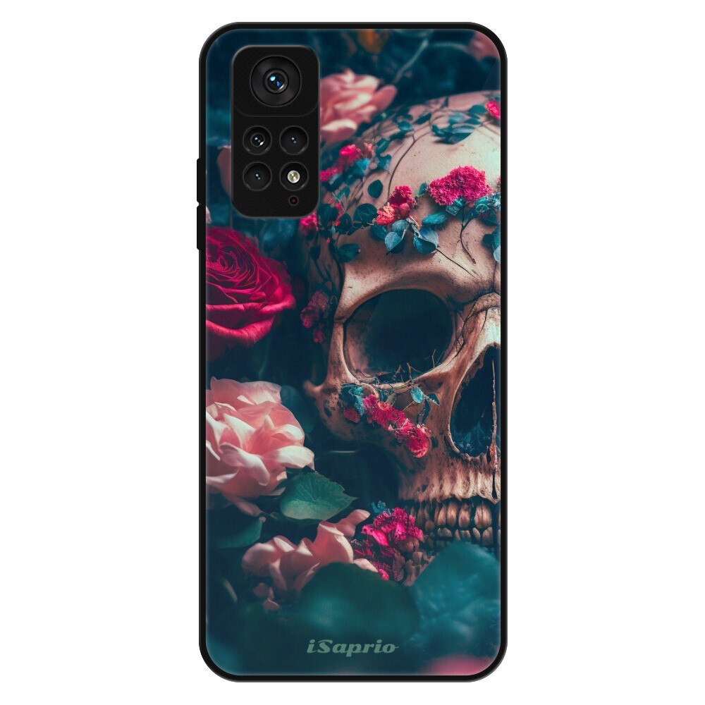 Lesklé puzdro Exclusive iSaprio - Skull in Roses - Xiaomi Redmi Note 11 Pro 5G