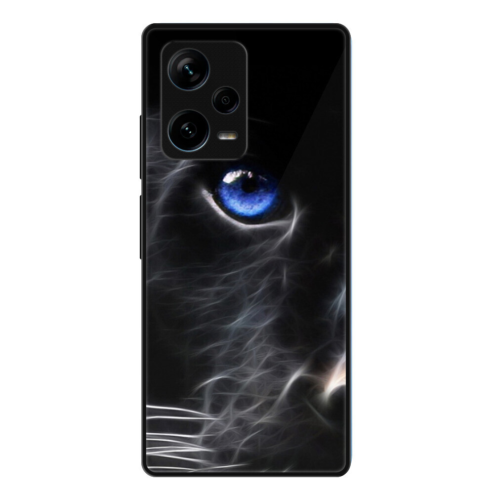 Lesklé puzdro Exclusive iSaprio - Black Puma - Xiaomi Redmi Note 12 Pro+ 5G