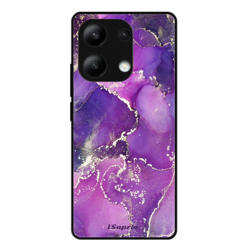 Lesklé puzdro Exclusive iSaprio - Purple Marble 10 - Xiaomi Redmi Note 13