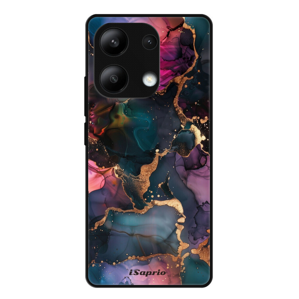 Lesklé puzdro Exclusive iSaprio - Dark Marble 10 - Xiaomi Redmi Note 13