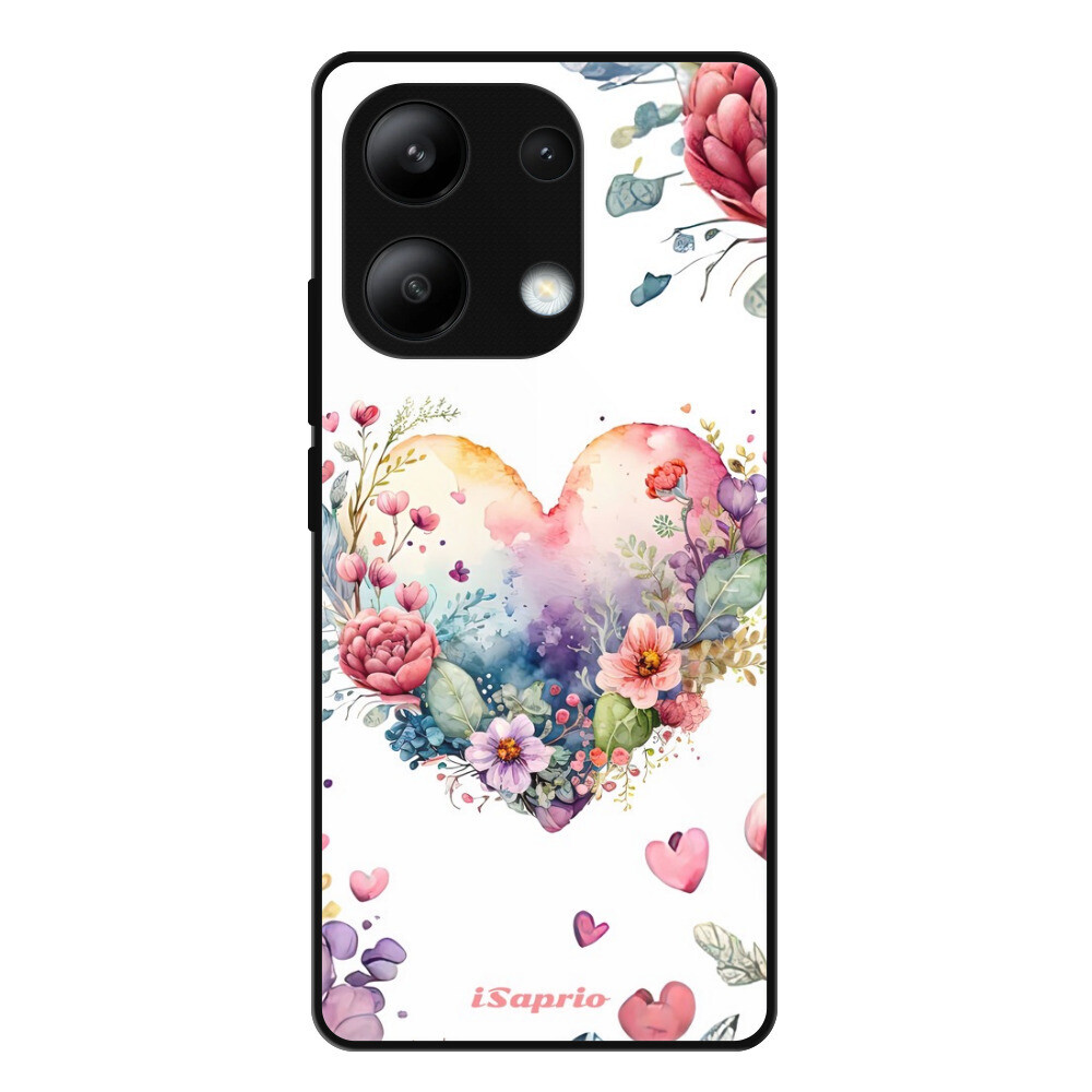 Lesklé puzdro Exclusive iSaprio - Floral Heart - Xiaomi Redmi Note 13