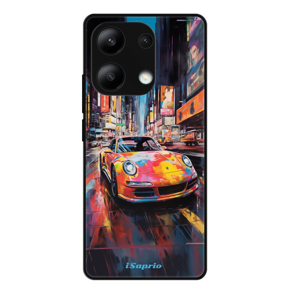Lesklé puzdro Exclusive iSaprio - Abstract Porsche - Xiaomi Redmi Note 13