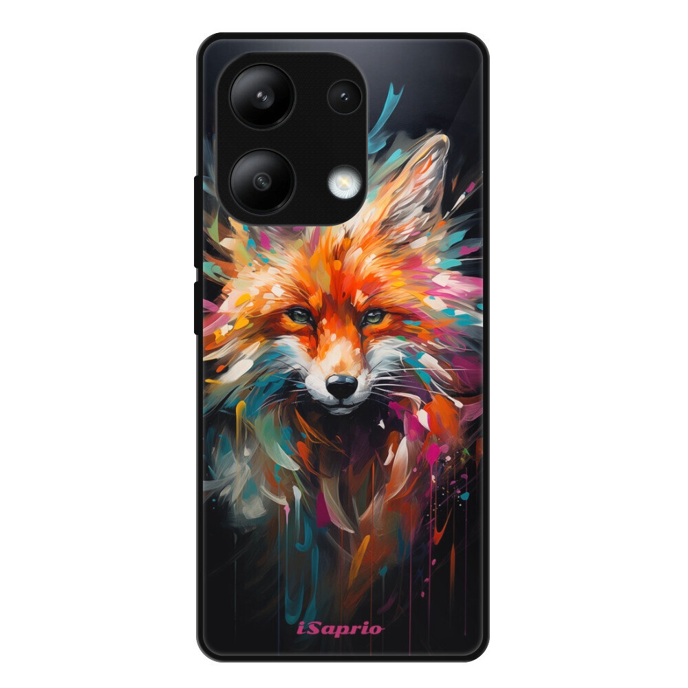 Lesklé puzdro Exclusive iSaprio - Neon Fox - Xiaomi Redmi Note 13