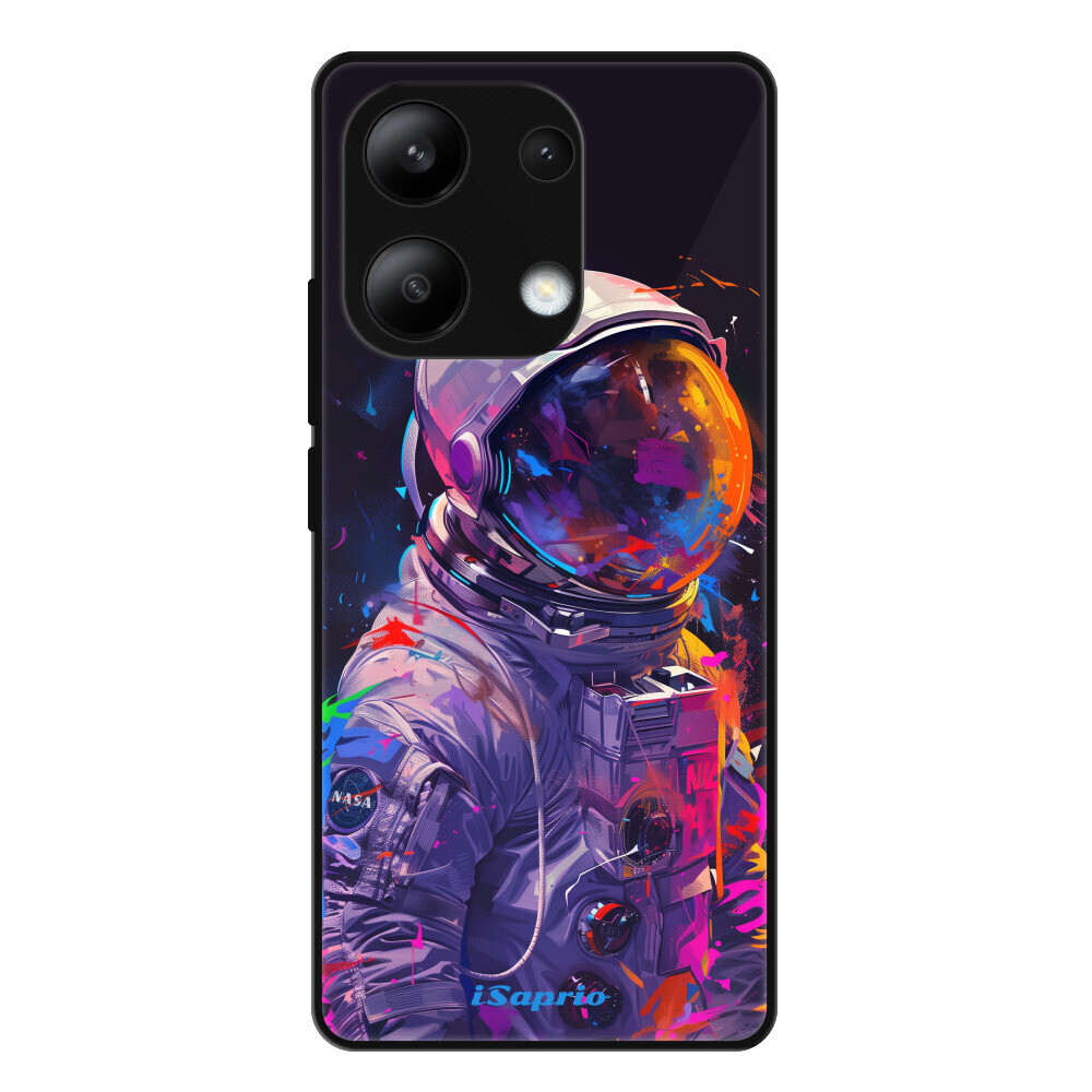 Lesklé puzdro Exclusive iSaprio - Neon Astronaut - Xiaomi Redmi Note 13