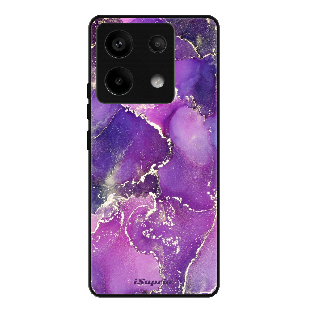 Lesklé puzdro Exclusive iSaprio - Purple Marble 10 - Xiaomi Redmi Note 13 Pro 5G / Poco X6 5G