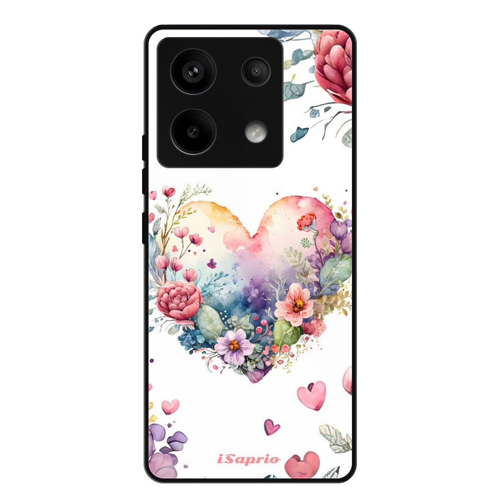 Lesklé puzdro Exclusive iSaprio - Floral Heart - Xiaomi Redmi Note 13 Pro 5G / Poco X6 5G