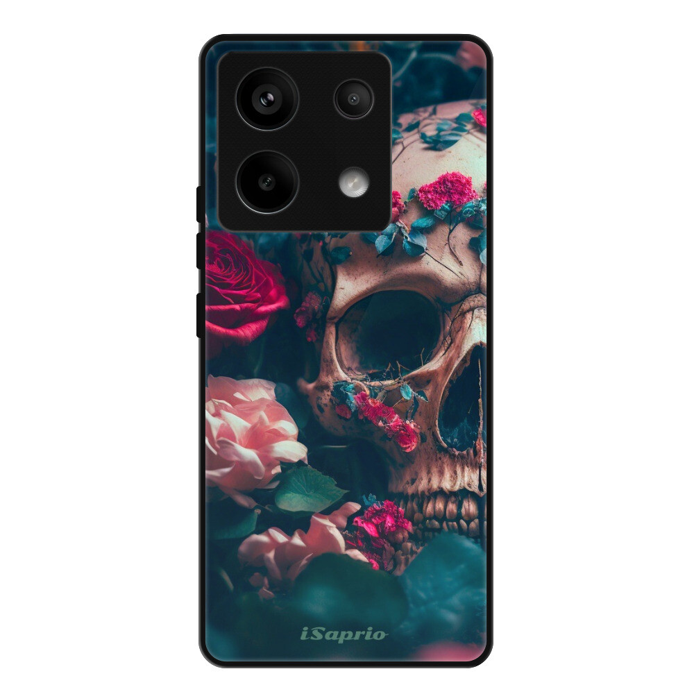 Lesklé puzdro Exclusive iSaprio - Skull in Roses - Xiaomi Redmi Note 13 Pro 5G / Poco X6 5G