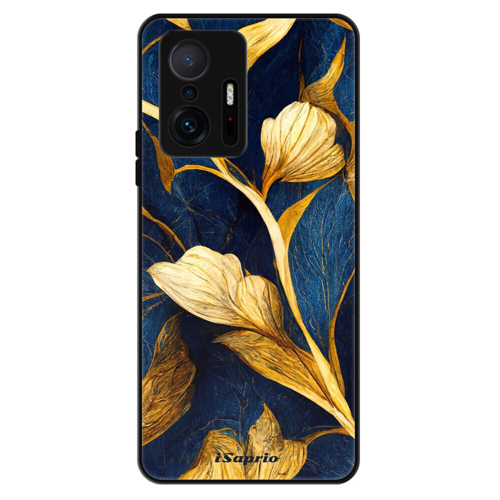 Lesklé puzdro Exclusive iSaprio - Gold Leaves - Xiaomi 11T / 11T Pro