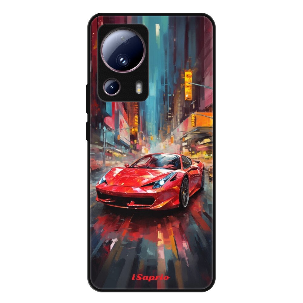 Lesklé puzdro Exclusive iSaprio - Ferrari - Xiaomi 13 Lite