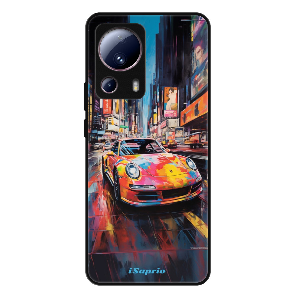 Lesklé puzdro Exclusive iSaprio - Abstract Porsche - Xiaomi 13 Lite