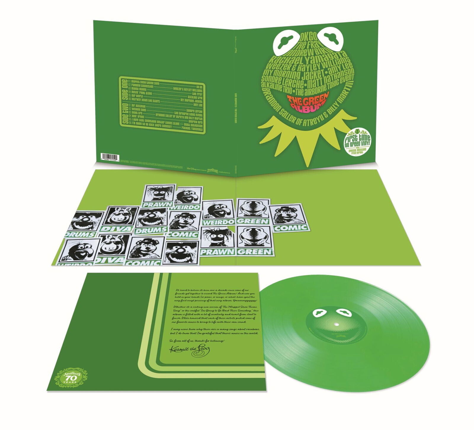 THE MUPPETS: THE GREEN ALBUM