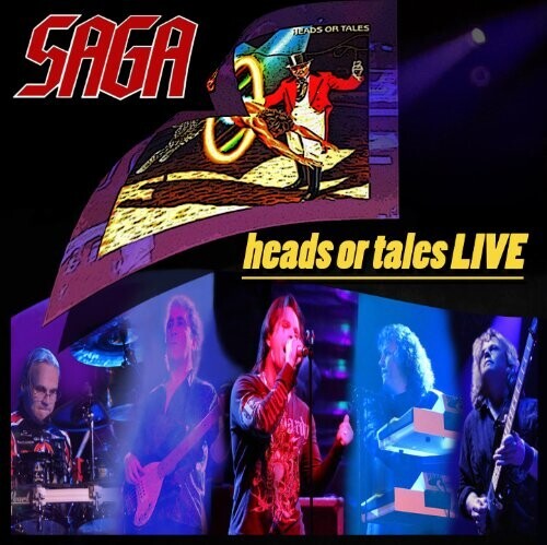 SAGA - HEADS OR TALES: LIVE, CD