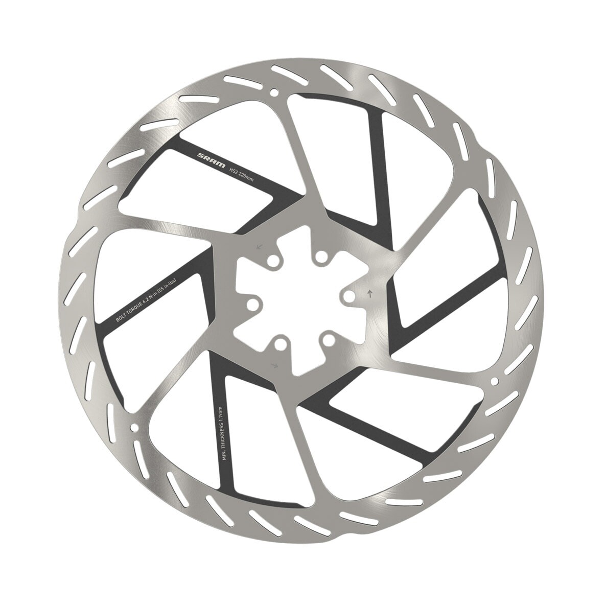 SRAM HS2 Rotor Rounded 220 mm × 2.0 mm