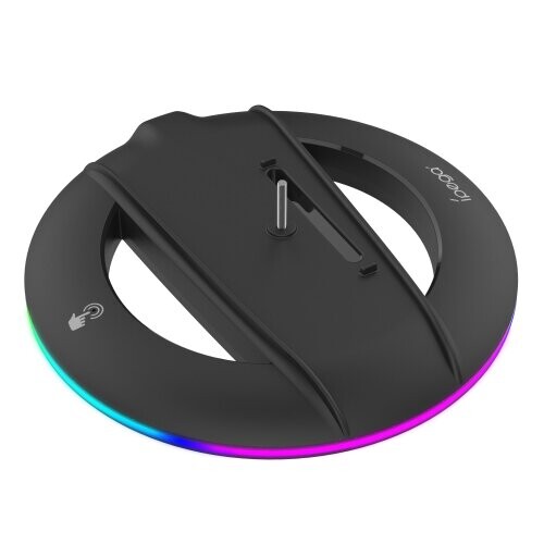 iPega P5S025S Vertikální Stojan s RGB pro PS5 Slim/PS5 Pro Black (Pošk. Balení)
