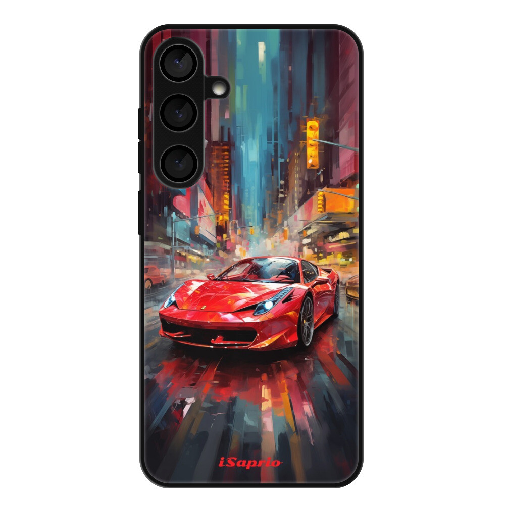 Lesklé puzdro Exclusive iSaprio - Ferrari - Samsung Galaxy S24+