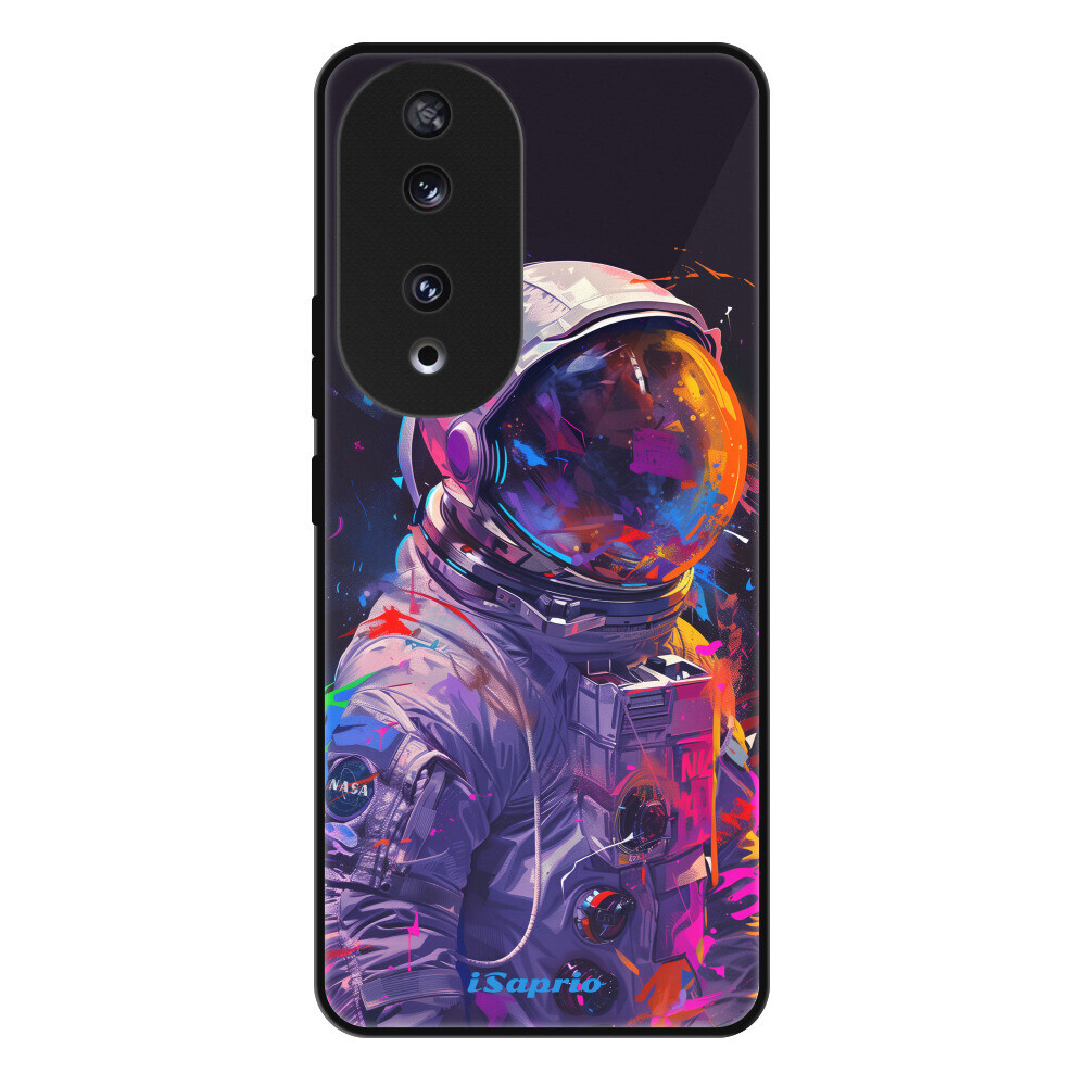 Lesklé puzdro Exclusive iSaprio - Neon Astronaut - Honor 90 5G