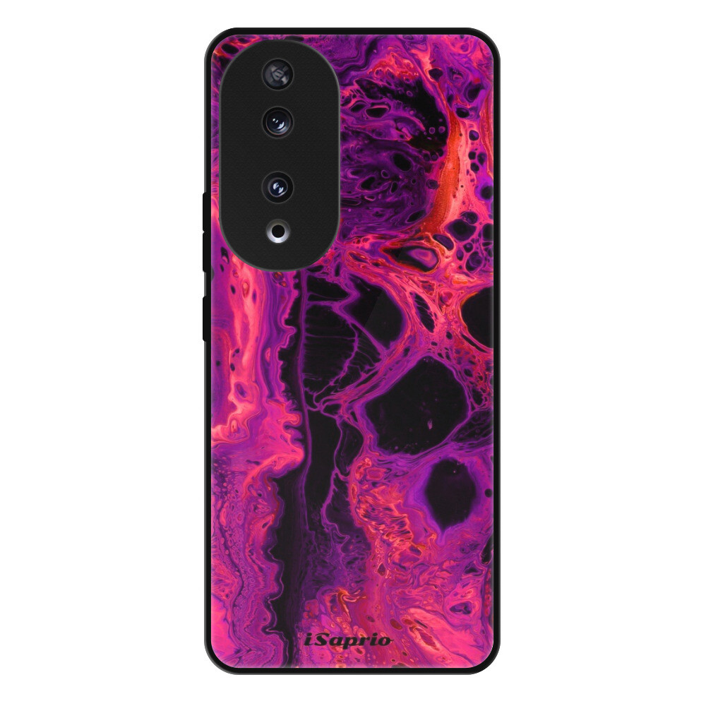 Lesklé puzdro Exclusive iSaprio - Abstract Dark 01 - Honor 90 5G