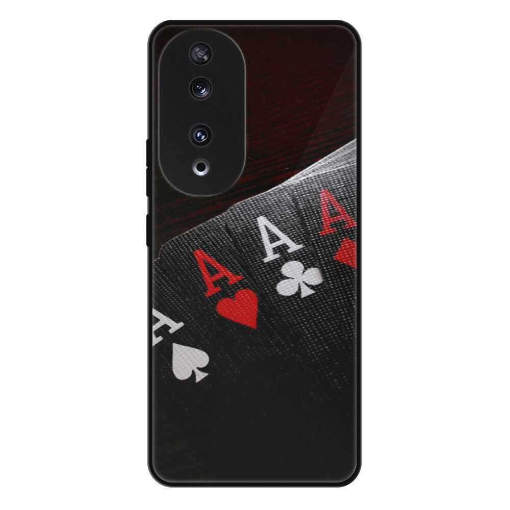 Lesklé puzdro Exclusive iSaprio - Poker - Honor 90 5G