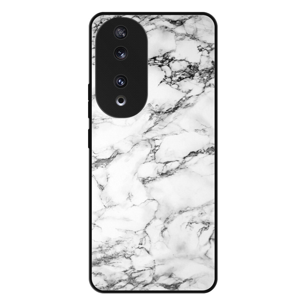 Lesklé puzdro Exclusive iSaprio - White Marble 01 - Honor 90 5G