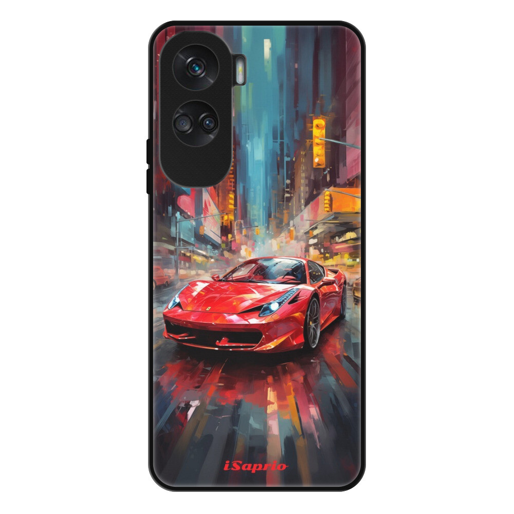 Lesklé puzdro Exclusive iSaprio - Ferrari - Honor 90 Lite 5G