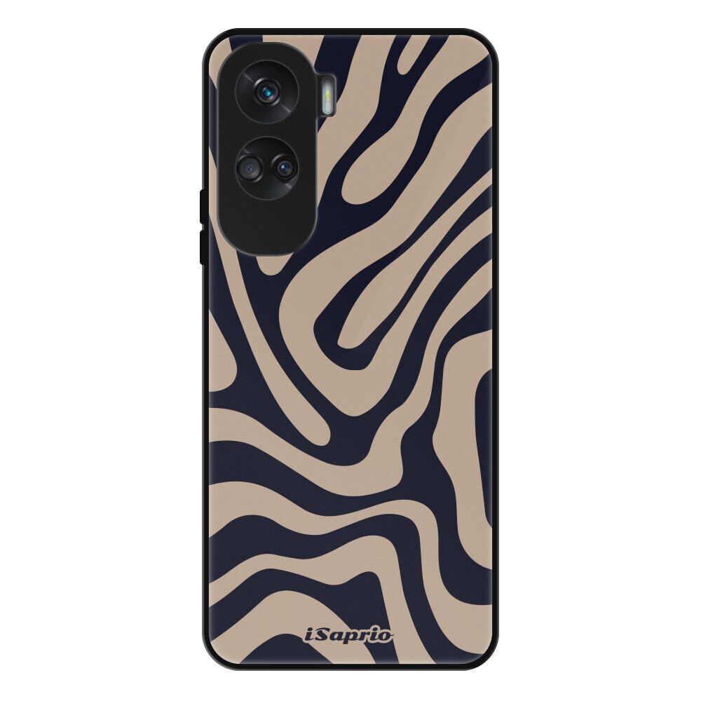 Lesklé puzdro Exclusive iSaprio - Zebra Black - Honor 90 Lite 5G