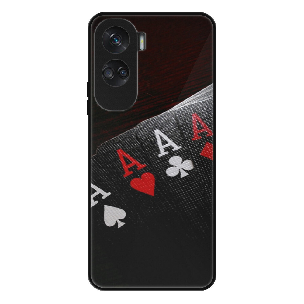 Lesklé puzdro Exclusive iSaprio - Poker - Honor 90 Lite 5G