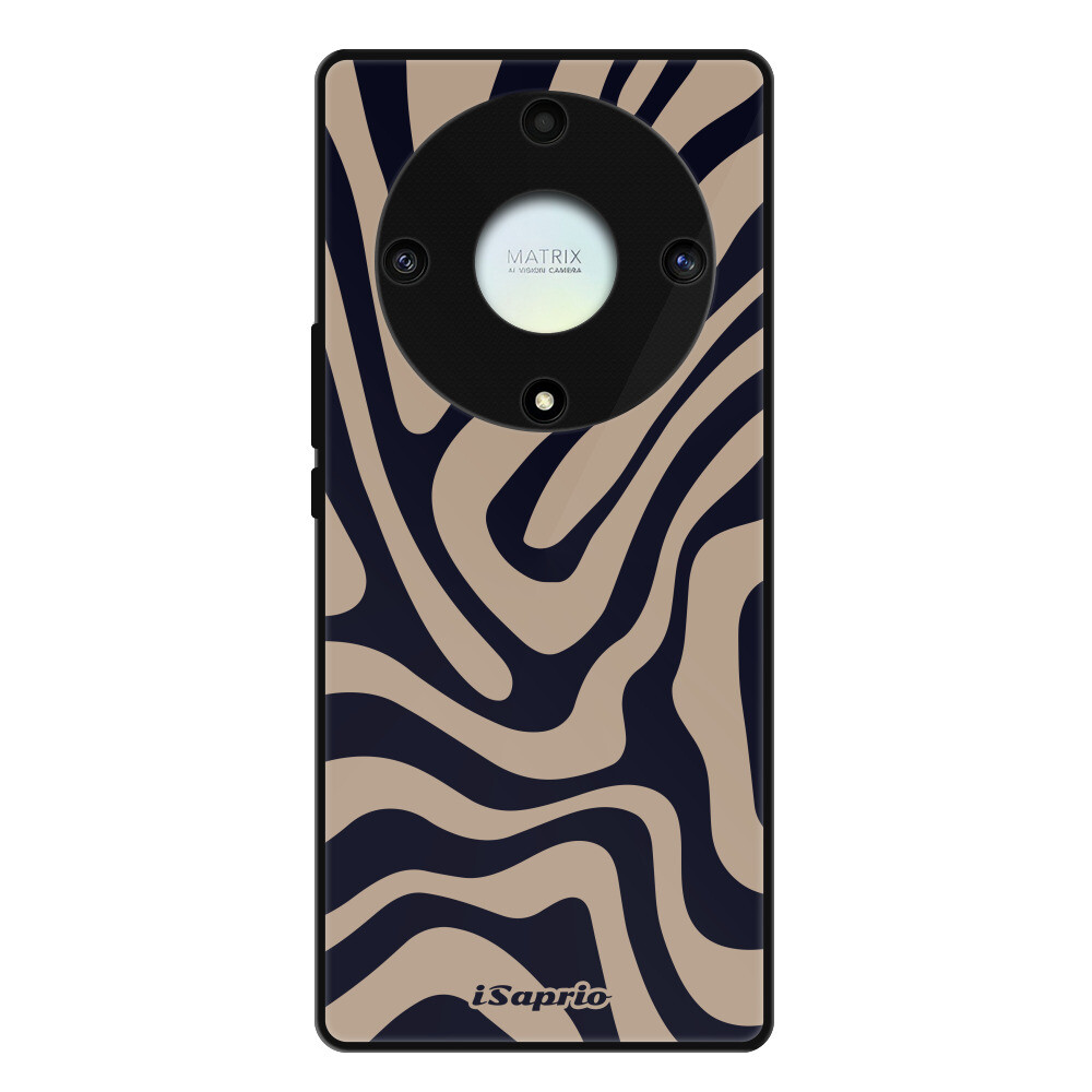 Lesklé puzdro Exclusive iSaprio - Zebra Black - Honor Magic5 Lite 5G