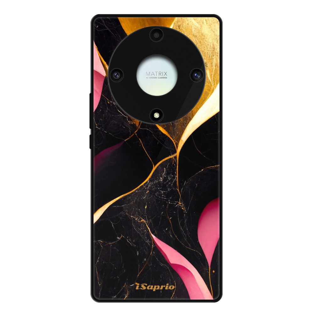 Lesklé puzdro Exclusive iSaprio - Gold Pink Marble - Honor Magic5 Lite 5G