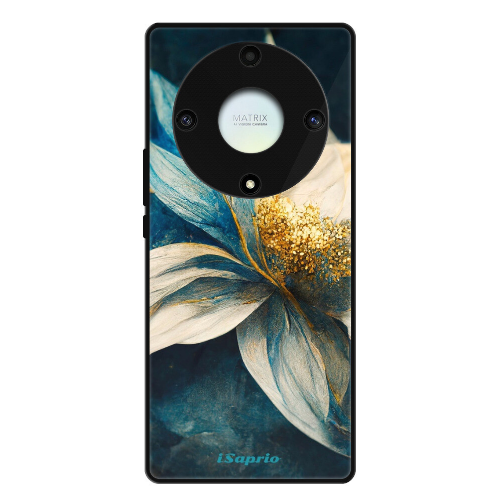Lesklé puzdro Exclusive iSaprio - Blue Petals - Honor Magic5 Lite 5G