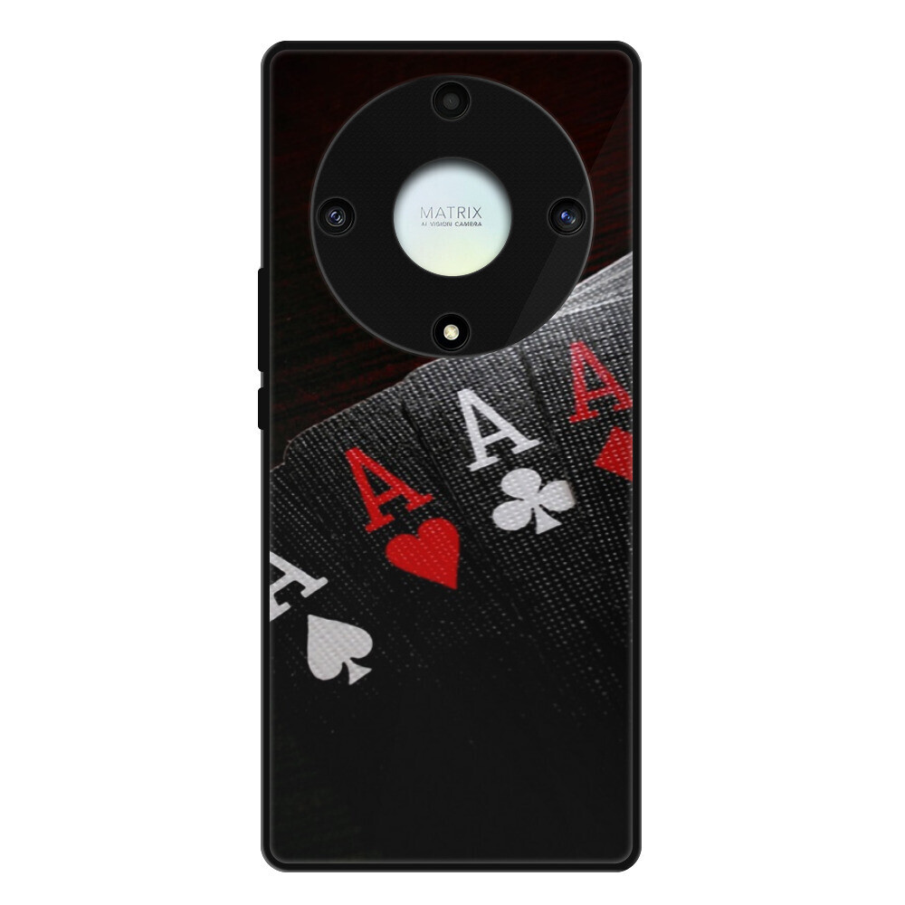 Lesklé puzdro Exclusive iSaprio - Poker - Honor Magic5 Lite 5G