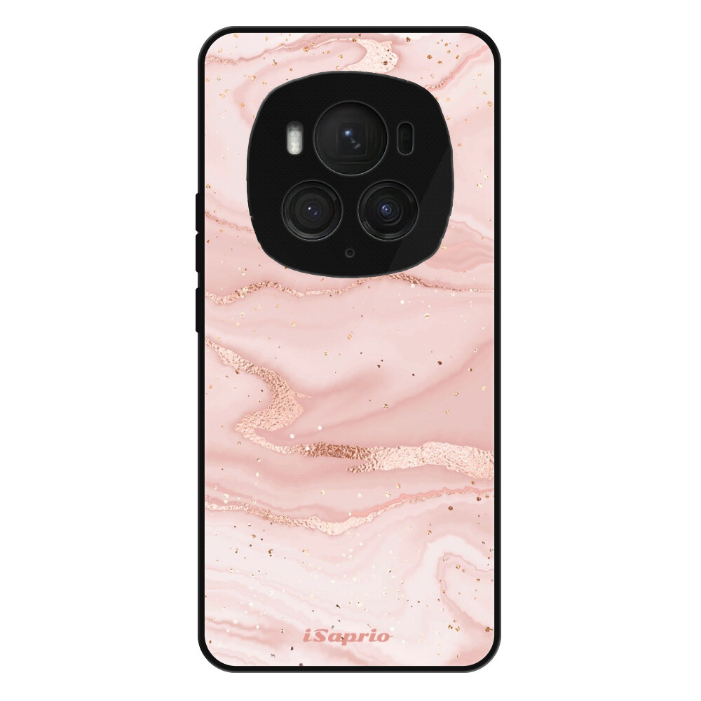 Lesklé puzdro Exclusive iSaprio - RoseGold Marble 10 - Honor Magic6 Pro
