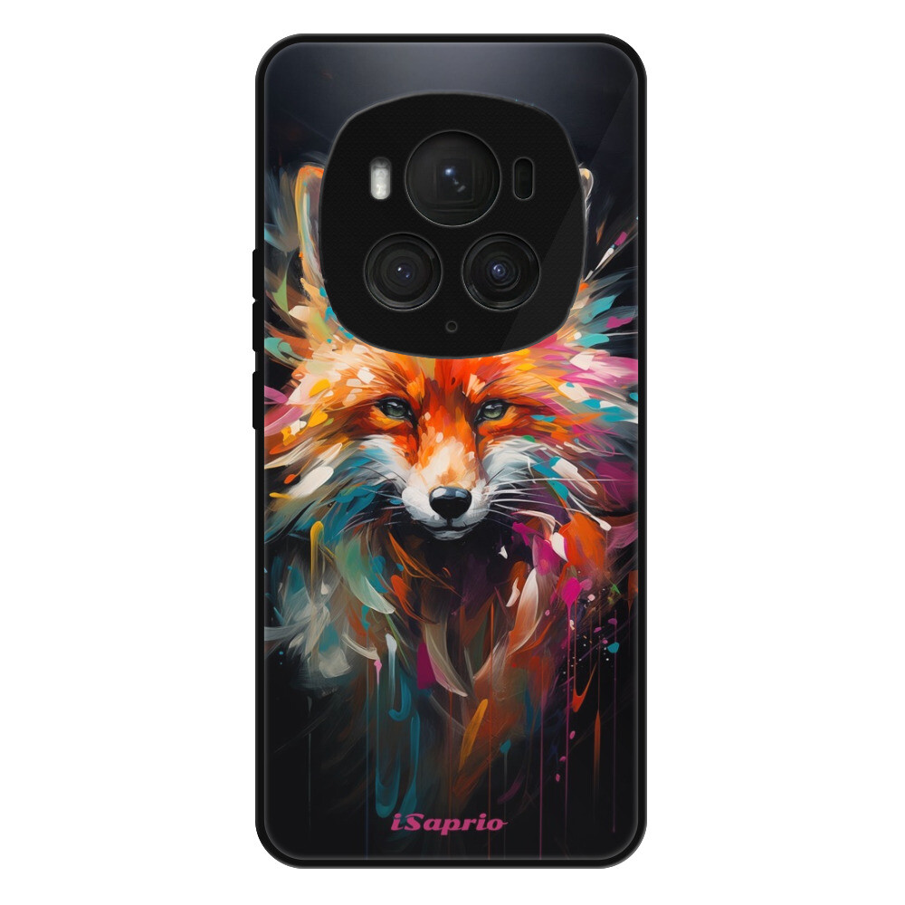 Lesklé puzdro Exclusive iSaprio - Neon Fox - Honor Magic6 Pro