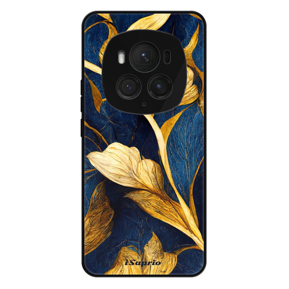 Lesklé puzdro Exclusive iSaprio - Gold Leaves - Honor Magic6 Pro