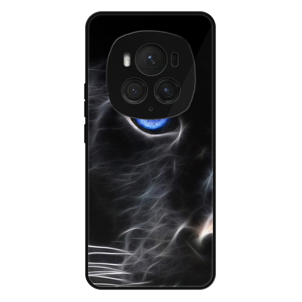 Lesklé puzdro Exclusive iSaprio - Black Puma - Honor Magic6 Pro