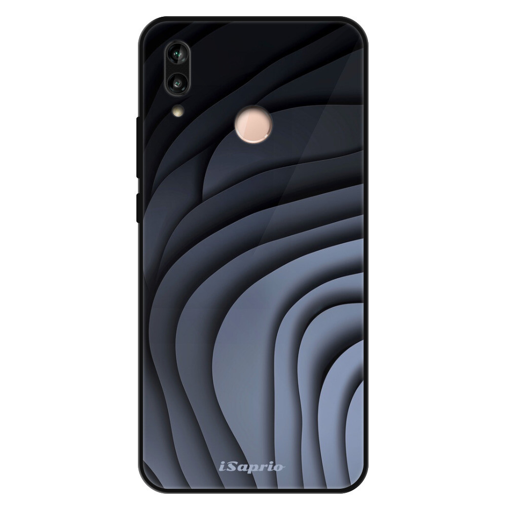 Lesklé puzdro Exclusive iSaprio - Dark Waves 10 - Huawei P20 Lite