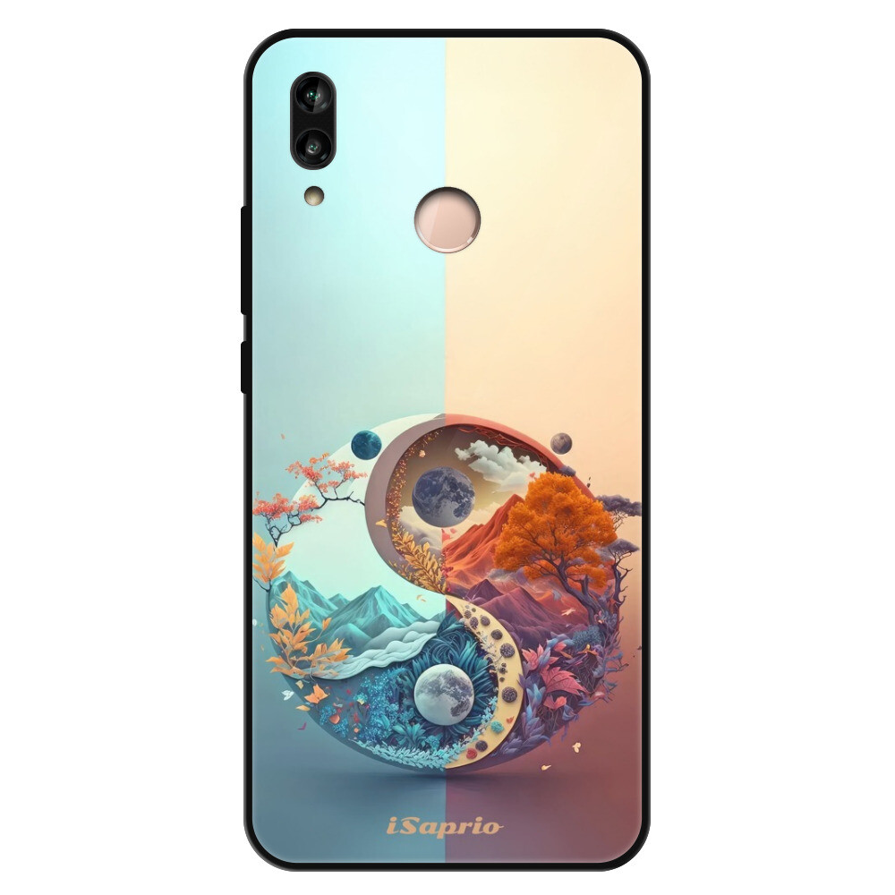 Lesklé puzdro Exclusive iSaprio - Jin Jang - Huawei P20 Lite