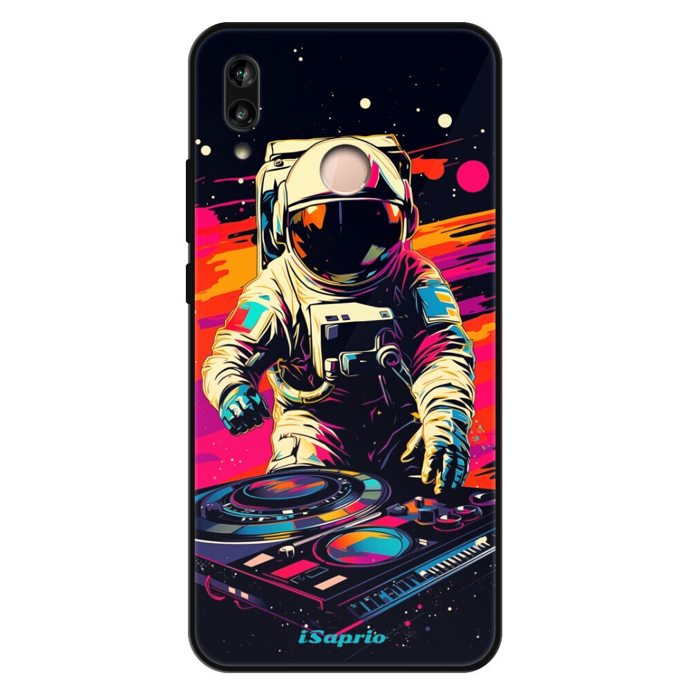 Lesklé puzdro Exclusive iSaprio - Astronaut DJ - Huawei P20 Lite