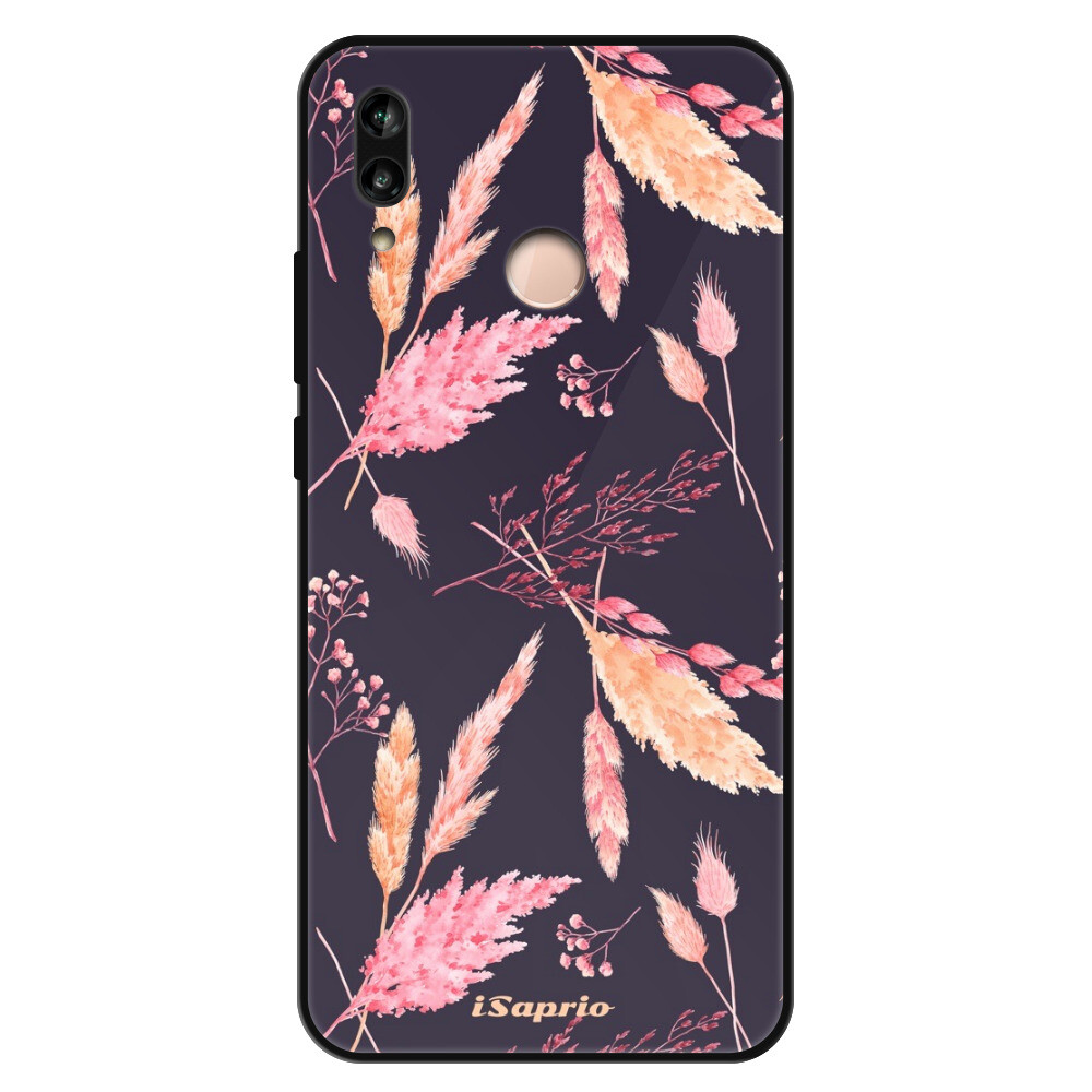 Lesklé puzdro Exclusive iSaprio - Herbal Pattern - Huawei P20 Lite