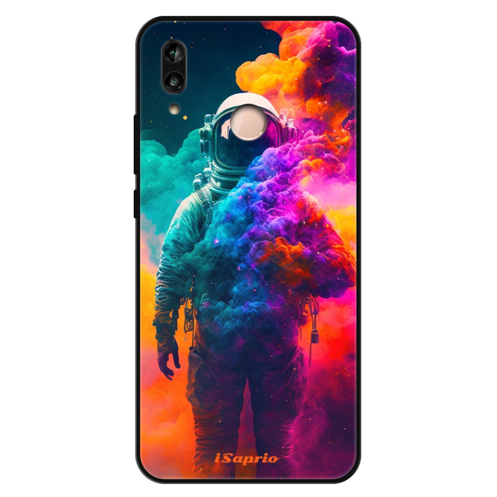 Lesklé puzdro Exclusive iSaprio - Astronaut in Colors - Huawei P20 Lite