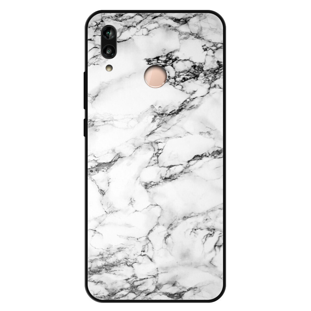 Lesklé puzdro Exclusive iSaprio - White Marble 01 - Huawei P20 Lite