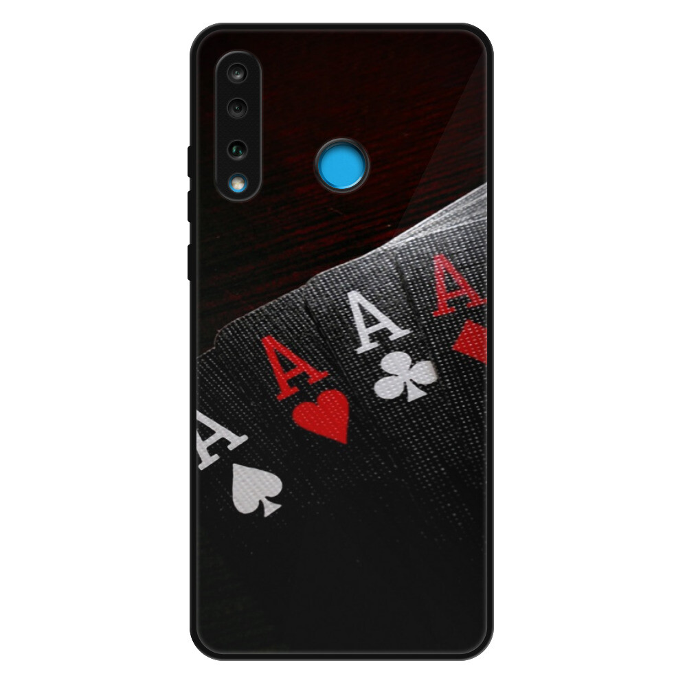 Lesklé puzdro Exclusive iSaprio - Poker - Huawei P30 Lite