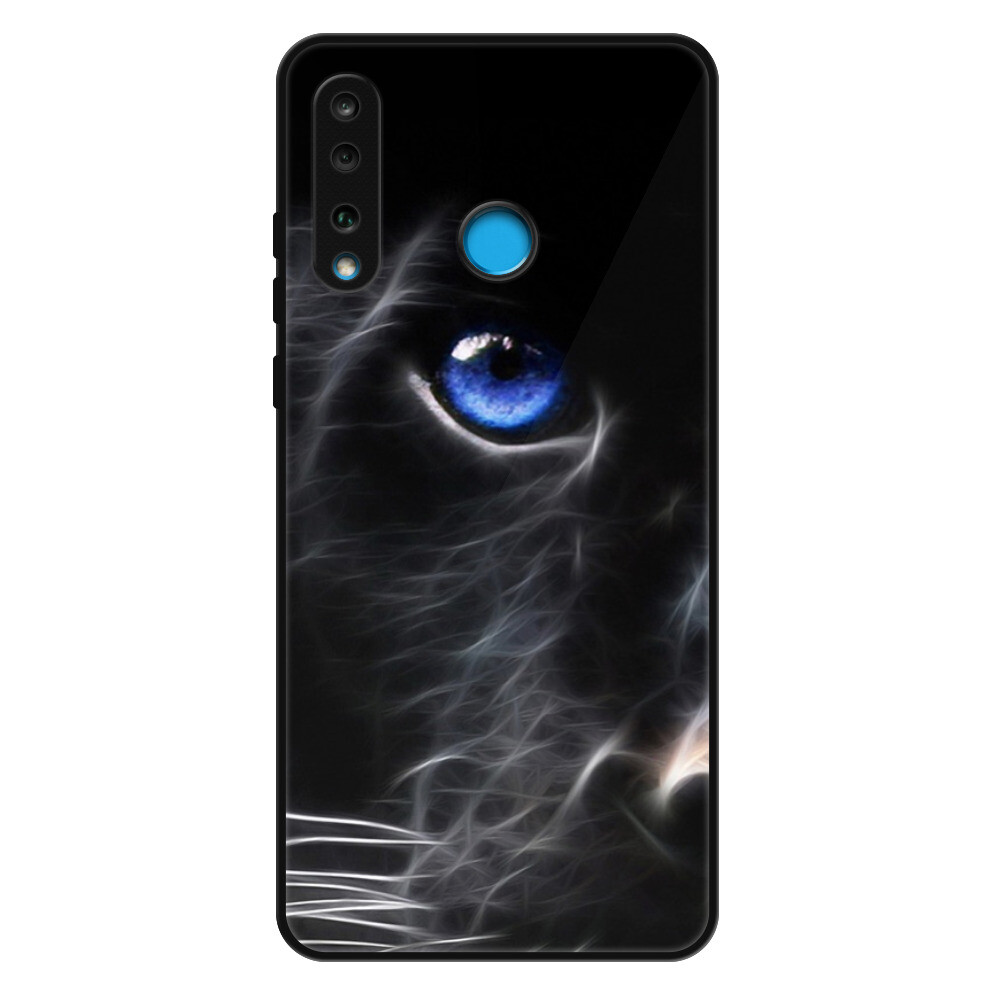 Lesklé puzdro Exclusive iSaprio - Black Puma - Huawei P30 Lite