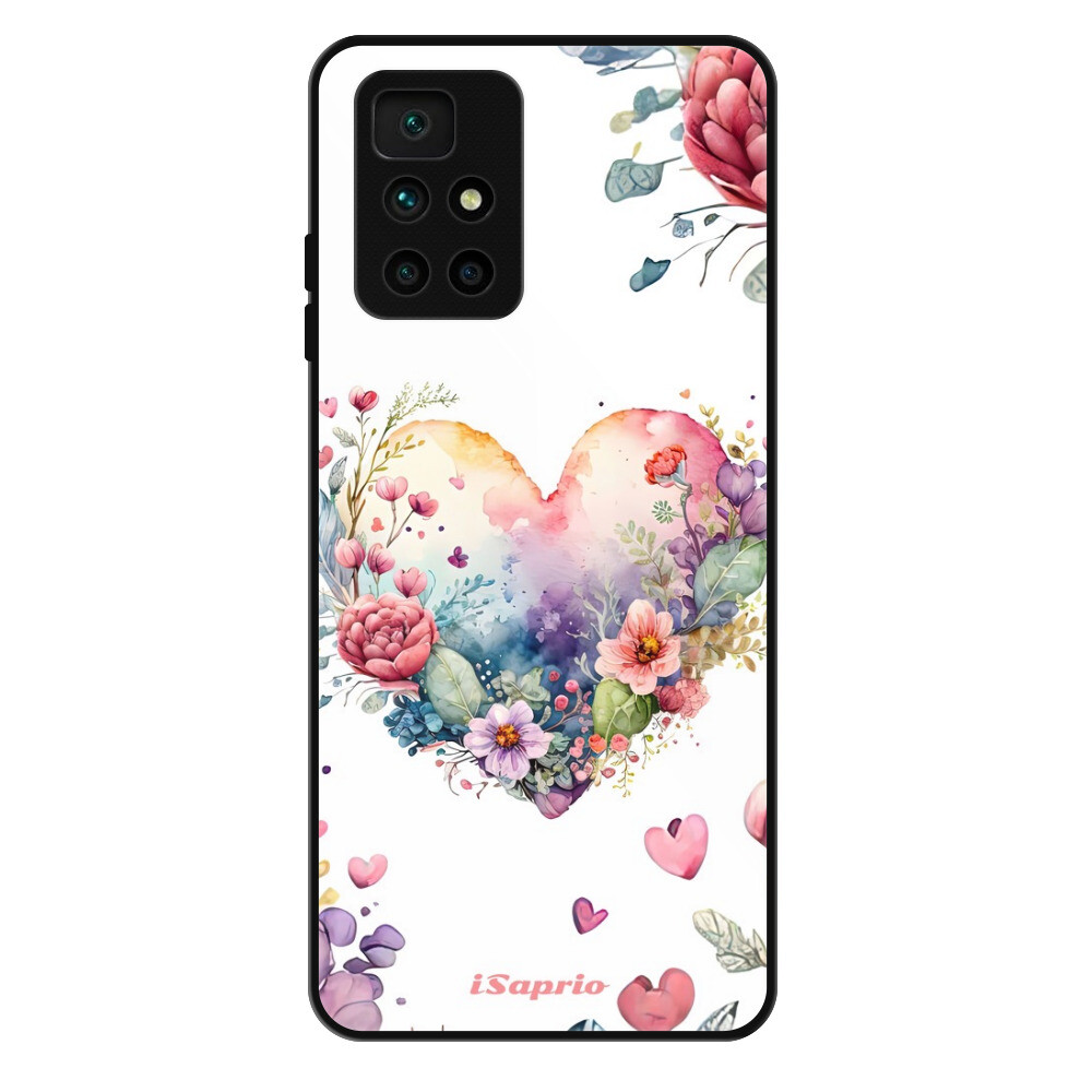 Lesklé puzdro Exclusive iSaprio - Floral Heart - Xiaomi Redmi 10