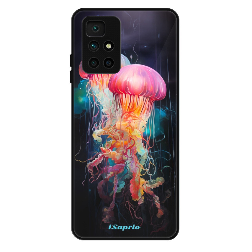 Lesklé puzdro Exclusive iSaprio - Abstract Jellyfish - Xiaomi Redmi 10