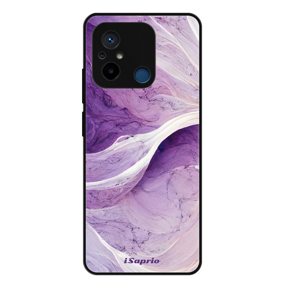 Lesklé puzdro Exclusive iSaprio - Purple Paint 10 - Xiaomi Redmi 12C