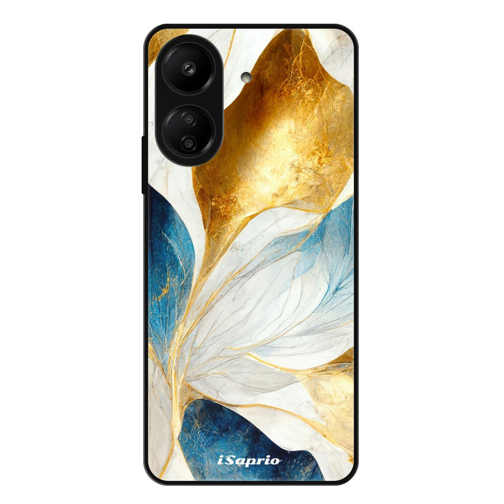 Lesklé puzdro Exclusive iSaprio - Blue Leaves - Xiaomi Redmi 13C