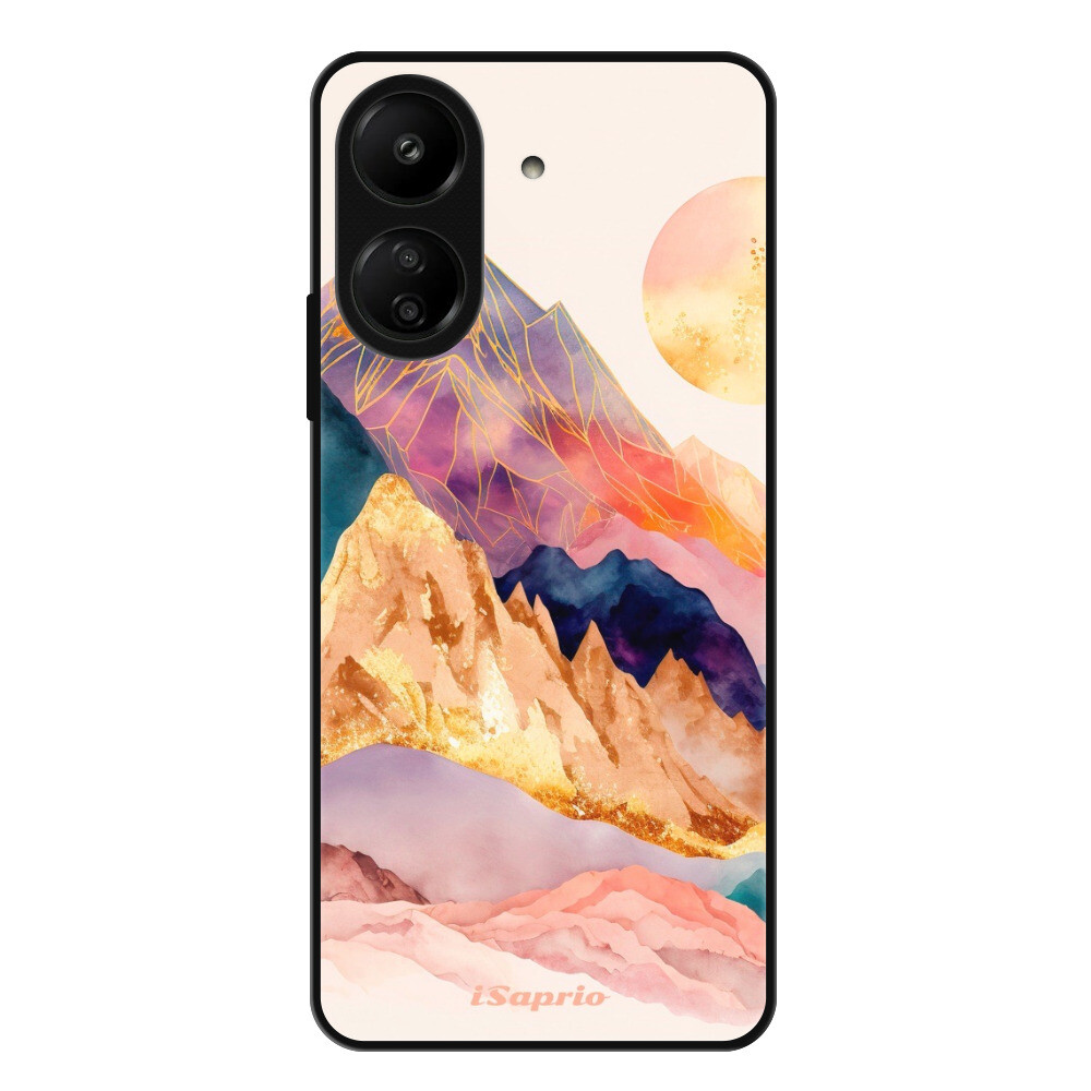 Lesklé puzdro Exclusive iSaprio - Abstract Mountains - Xiaomi Redmi 13C